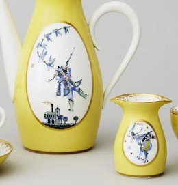 Teaserbild zur Veranstaltung Fantastische Geschichten auf Porzellan - Der Baron von Münchhausen zu Gast im Japanischen Palais