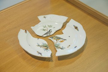 Meissener Teller aus der Sammlung von Klemperer