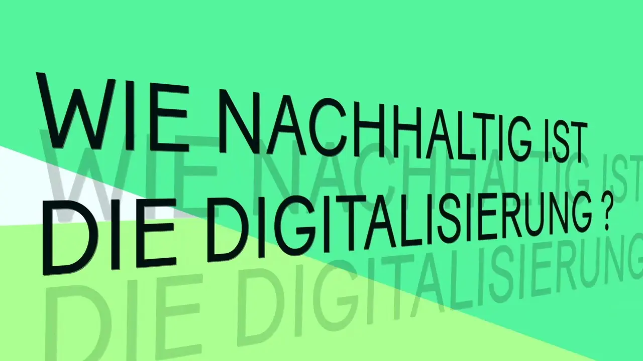 Zukunftsforum. Wie nachhaltig ist die Digitalisierung? 21.10.2021