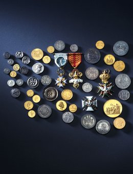 Münzen, Medaillen und Orden